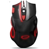 Esperanza Miš ESPERANZA GAMING HAWK 7D MX401, BLACK-RED, 2400dpi, double-click, ergonomic, EGM401KR | Eponuda.ba