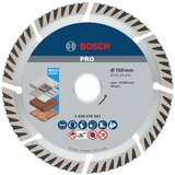 Bosch Dijamantska rezna ploča za velike ugaone brusilice, otvor 22,23mm PRO Multi Material 2608615062 | ePonuda.com