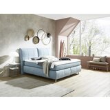 Dieter Knoll POSTELJA BOXSPRING 180 cm x 200 cm , tekstil modra | Shoptok.si