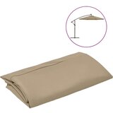  Zamjenska tkanina za konzolni suncobran 300 cm smeđesiva | shoptok.hr