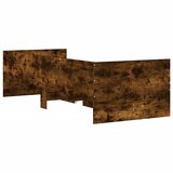  Okvir kreveta s ladicama boja dimljenog hrasta 90x200 cm | shoptok.hr