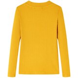  Dječja majica dugih rukava oker 104 | shoptok.hr