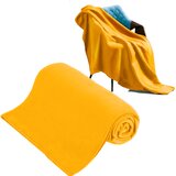 Teesa flis deka 130x150 cm - žuta | shoptok.hr