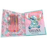 Disney Stitch Bilježnica i Set od 6 Gel Olovaka | shoptok.hr
