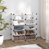  Stalak za cipele prozirni 84 x 32 x 88,5 cm PP | shoptok.hr