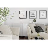  ByRydens 2820430-5000 - Stona lampa OMEGA 1xE27/5W/230V bela/sjajni hrom | Eponuda.com