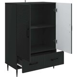  Kreveta s ladicama Crna 66 x 34 5 x 95 cm Konstruirano drvo - Crna | shoptok.hr