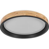 Osram LED prigušiva stropna svetiljka MARIANO LED/36W/230V prečnik 51 cm hrast/crna u