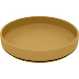 Petite & Mars Take&Match Silicone Plate krožnik s priseskom Intense Ochre 6 m+ 1 kos | Shoptok.si