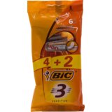 Bic 3 sensitive 4kom + 2 gratis Cene