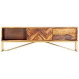 vidaXL TV omarica 140x30x45 cm iz trdnega palisandra | Shoptok.si