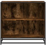  Ormar za knjige dimljeni hrast 80,5x35x76 cm konstruirano drvo | shoptok.hr