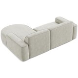 Makamii Krem kutna garnitura od šenila (s desnim kutom/s ležaljkom) Omao – | shoptok.hr