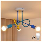  LED dečiji plafonski luster OXFORD 3xE27/15W/230V | Eponuda.com