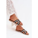 Boto Women Flat Heeled Slippers Black Vereya | shoptok.hr