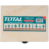 Total 12-dijelni set glodala za drvo (6 mm) (TACSR0121) | shoptok.hr