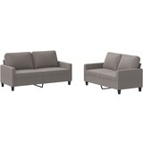 Maison Chic Sedežna garnitura - kavč 2-delna z blazinami taupe blago, (21729081) | Shoptok.si