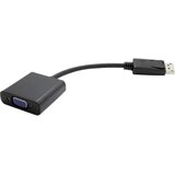 Value USB-C priključni kabel 0.15 m 12.99.3135 crna [1x muški konektor displayport - 1x ženski konektor vga] | Eponuda.ba