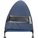  Povišeni krevet za pse Mornarsko plava 127 x 81 x 108 cm | Eponuda.com