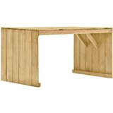  7-dijelni vrtni blagovaonski set od impregnirane borovine | shoptok.hr