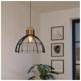 Eglo 43769 - viseći luster na sajli stillington 1xE27/40W/230V crna | Eponuda.com