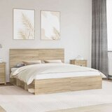  okvir za krevet sonoma 180 x 200 cm čvrsto borovo drvo | shoptok.hr