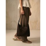 Sinsay Wide leg hlače s viskozom i dodatkom lana | shoptok.hr