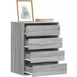 Furnova Kotni predalnik siva sonoma 60x41x76 cm inženirski les, (22105544) | Shoptok.si