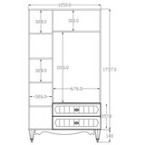 Hanah home Ormar Rb-047, 105x190x52 cm, Bijeli | Eponuda.ba
