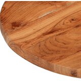 Stolna ploča Ø60x2,5 cm okrugla od masivnog bagremovog drva | shoptok.hr