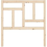  Posteljno vzglavje 95,5x4x100 cm trdna borovina, (20645257) | Shoptok.si