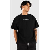 A-Lab Brainrot What The Helly? Cropped T-shirt vintage black Cene