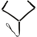 vidaXL Western sedlo, uzda in oprsnica pravo usnje 16" črne barve | Shoptok.si
