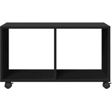  Pomični ormarić crni 72 x 33 x 42,5 cm konstruirano drvo | shoptok.hr