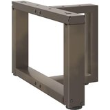  Noge za klub stolić T-oblika 2 kom Crne 50x25x(30-31) cm Čelik | shoptok.hr
