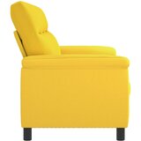 SOFA Svijetlo žuta 214 x 90 x 95 cm Tkanina | shoptok.hr