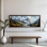 WALLXPERT FAH116-150 Multicolor Decorative Framed MDF Painting | Eponuda.com