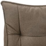  Masažna Radna stolica - Uredska stolica od tkanine smeđe-siva - Sivo-smeđa 1 Bez naslona za noge | shoptok.hr