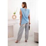 Kesi Włoski Elegant women's blouse with ruffles and asymmetrical cut | Shoptok.si
