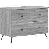  Kupaonski ormarić za sudoper BREDA Siva Sonoma 82 x 41 x 59 cm | shoptok.hr