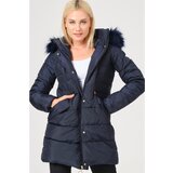 Dewberry Z6745 LADIES COAT-LACY BLUE Cijene
