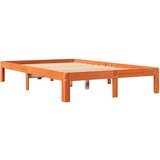  Krevet s regalom za knjige bez madraca 120 x 190 cm od borovine | shoptok.hr