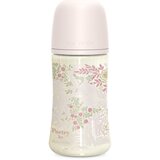 Suavinex Poetry SX Pro Physiological M steklenička za dojenčke 3 m+ Medium Flow - Pink 270 ml | Shoptok.si