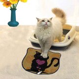 WALLXPERT Kdkafa0253 Multicolor Cat Litter Mat | ePonuda.com