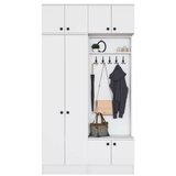 Hanah home Ormar za hodnik EA144 - 3839, 119,6x226,4x37,5 cm, Bijela | Eponuda.ba