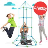 LocoShark Loco Fort Builder – Otroški komplet za gradnjo gradov (1+1 GRATIS) Cene