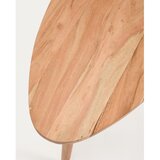 Kave Home Stolić za kavu od masivnog bagrema u prirodnoj boji 60x110,5 cm Duvani – | shoptok.hr