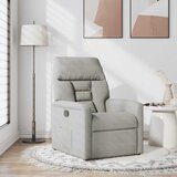  Naslonjač svjetlosivi tkanina od mikrovlakana | shoptok.hr