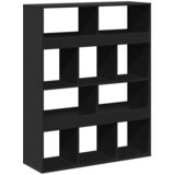 Maison Chic Knjižna omara - Knjižni regal črna 100x33x125,5 cm inženirski les, (21725887) | Shoptok.si