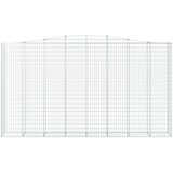  Lučne gabionske košare 3 kom 400x50x220/240cm pocinčano željezo | shoptok.hr